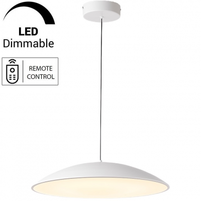 Φωτιστικό Κρεμαστό Φ50cm Στρογγυλό LED 36W 230V 2300lm CCT με Controller MARY Φωτιστικό Κρεμαστό Φ50cm Στρογγυλό LED 36W 230V 2300lm CCT με Controller MARY
